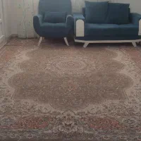 فرش کارکرده 12متری طرتمیز سالم بایه لکه سوختگی|فرش|قشم, |دیوار