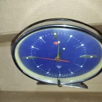 ساعت رومیزی قدیمی کوکی حرکتی کلکسیونی سراسر اصالت