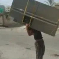 کارگر باربری اسباب کشی اثاث منزل حمل سایدو گاوصندق