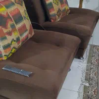 مبل تختخوابشو ترک ۷نفره با میزو۴تا عسلی وچراغ خواب