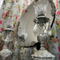 آینه و شمعدان عروس