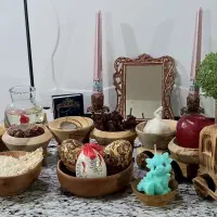 هفت سین چوبی طرح قطار