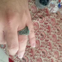 انگشتر رکاب قلم زنی فیروزه|جواهرات|تهران, نارمک|دیوار