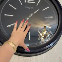 ساعت امگا سورمه ای|ساعت دیواری و تزئینی|کرج, عظیمیه|دیوار