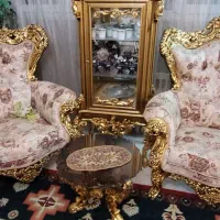 مبل استیل امپراطور مینیاتور ۹ نفره|مبلمان خانگی و میز عسلی|تهران, آسمان|دیوار