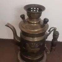 کتری شکاری برنجی قدیمی قدمت دار|صنایع دستی و سایر لوازم تزئینی|تهران, دولاب|دیوار