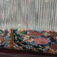 فروش فرش ۶ متری نصف بافت با دار|فرش|خزل, |دیوار