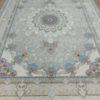 دوتخته فرش ۹متری ۱۲۰۰شانه گلبرجسته درحدنو