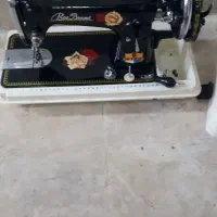 چرخ خیاطی قدیمی گل