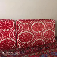 پشتی مخمل کاشان
