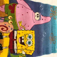 فرش اتاق کودک باب اسفنجی ساوین فرش