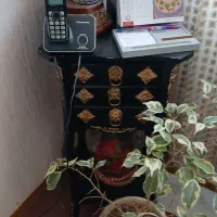 میز تلفن سه کشو