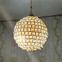 لوستر طلایی رنگ ثابت