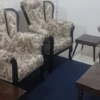 مبل کلاسیک همراه با نهارخوری چهار نفره|مبلمان خانگی و میز عسلی|پرند, فاز ۰|دیوار