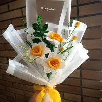 هدیه روز مادر و پدر ، دسته گل ، زیبا و ماندگار