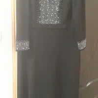 لباس مجلسی مشکی کارشده