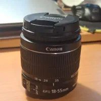 لنز ۱۸ ۵۵ کنون - Canon 18-55mm (لرزشگیر دار)|دوربین عکاسی و فیلمبرداری|تهران, مرزداران|دیوار