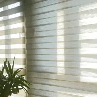 دو عدد پرده زبرا بلند