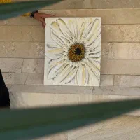 تابلو نقاشی گل برجسته|تابلو، نقاشی، عکس|سمنان, |دیوار