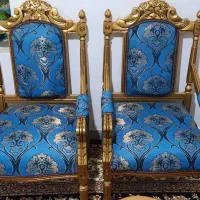 مبل سلطنتی ۹ نفره|مبلمان خانگی و میز عسلی|خواف, |دیوار