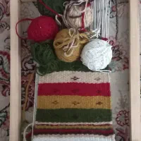 پک گلیم بافی و رنگ  اکرلیک ویترای ورسای