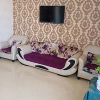 مبل راحتی هفت نفره  رنگ شاد