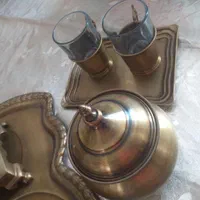 سرویس سماور ذغالی نو با کارتن|سماور، چایساز، قهوهساز|لنجان, |دیوار