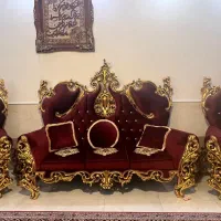 مبل مجلسی تمام چوب راش در حد