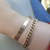 دستبند کارتیر طلا