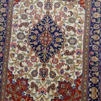 یک تخته فرش کرک وابریشم  ذرع ونیم قم|فرش|تهران, دروازه شمیران|دیوار