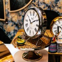 ساعت زیبا ولوکس در گالری خونه ی ایرونی|ساعت دیواری و تزئینی|رشت, پیرسرا|دیوار