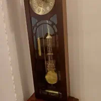 ساعت ایستاده چوبی