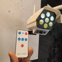 پروژکتور خورشیدی طراح دوربین ریموتی