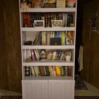 کتابخانه تمام چوب نو