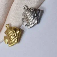 کلی گردنبند با پلاک های استیل|بدلیجات|ساوه, |دیوار