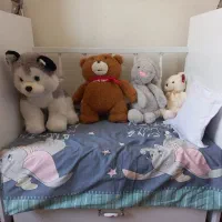 تخت گهواره ای|تخت و صندلی بچه|تبریز, |دیوار