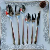 سرویس قاشق چنگال 30 نفره آلمانی خیلی ضخیم و براق