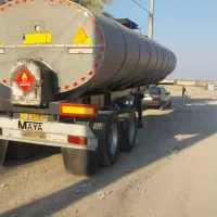 تانکر قیر ۲ جداره ۲ محور بالونی