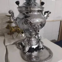 سماور گازی آکبند قلم کاریی|سماور، چایساز، قهوهساز|ساوه, |دیوار