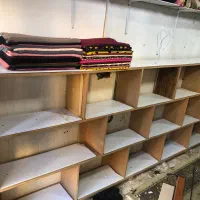 یک عدد قفسه ام دی اف خام