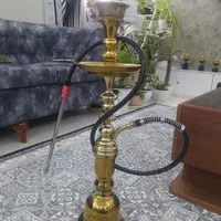 قلیان برنجی قدیمی فوق العاده