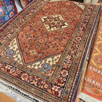 قالیچه دستباف زمینه روناسی همدان|فرش|تهران, اکباتان|دیوار