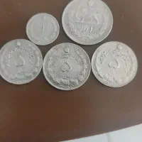 سکه زمان شاه و قدیمی|کلکسیون سکه، تمبر، اسکناس|مشکین‌دشت, |دیوار