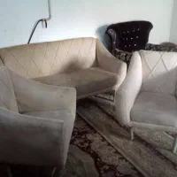 یه دست مبل ۵ نفره وبه مبل تکی