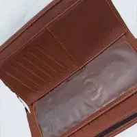 کیف پول چرم مردانه|کیف، کفش، کمربند|کاشان, صنعت|دیوار