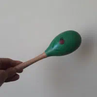 چرخ عصایی و جغجغه چوبی|اسباببازی بچه|ری, علایین|دیوار