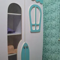 تخت نوزاد و کودک همراه کمد به همراه تشک