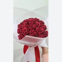 دسته گل و باکس گل ربانی|گل مصنوعی|شیروان (خراسان), |دیوار