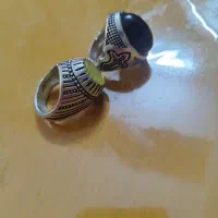 دو عدد انگشتر مردانه