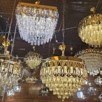 لوستر سانتی لوستر ملانی لوسترشاخه سنگی|لوستر و چراغ آویز|مشهد, حسینآباد|دیوار